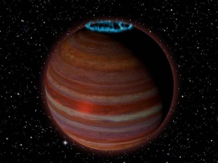 Giant rogue planet with mystery aurora glow found drifting in space