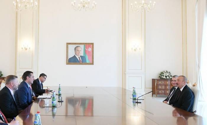 President Ilham Aliyev receives US Congress delegation