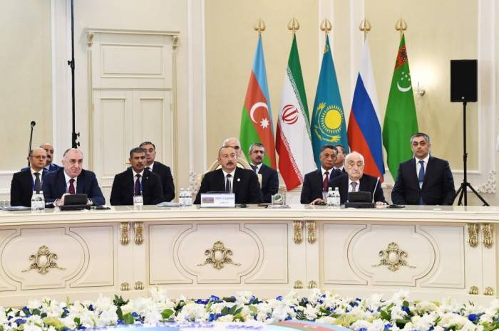 5th Summit of Heads of State of Caspian littoral states held in Aktau - PHOTOS
