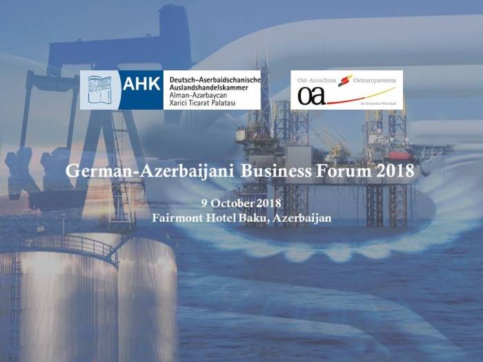 Baku veranstaltet das Deutsch-Aserbaidschanische Wirtschaftsforum