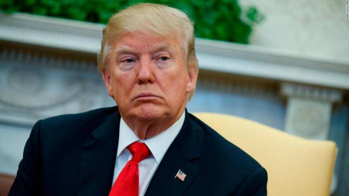 Trump says the US 