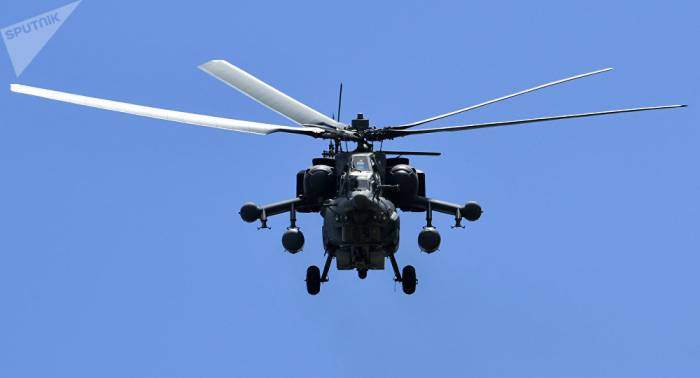 Blitzschlag und Drohnenpulk: Der russische Mi-28NE kann mehr als nur treffen