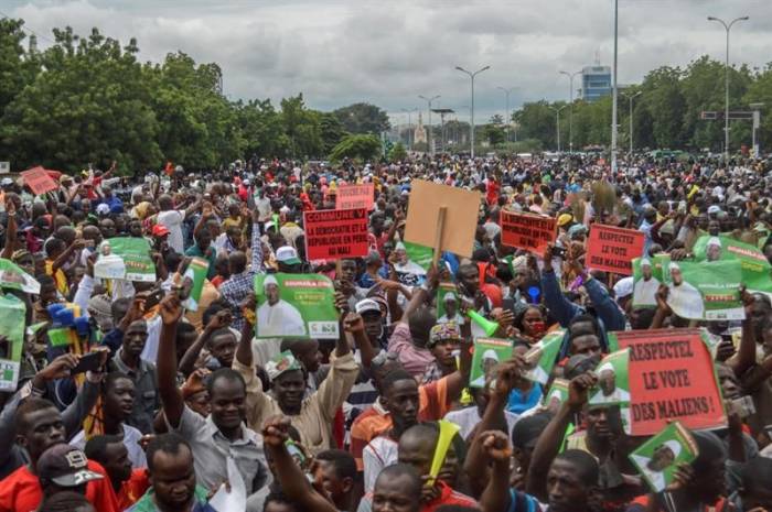 Prohíben una marcha de la oposición contra los resultados de las presidenciales en Mali