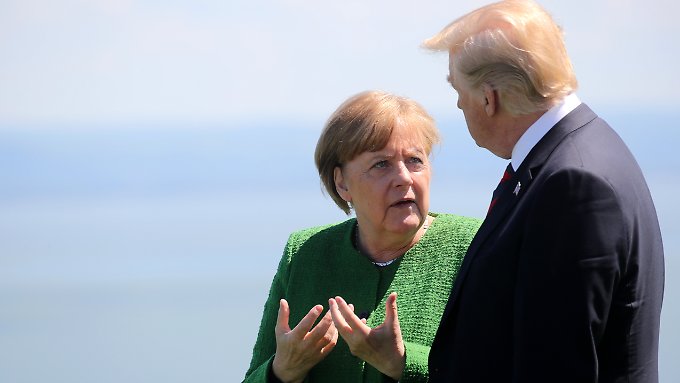 Merkel und Trump besorgt über Lage in Idlib