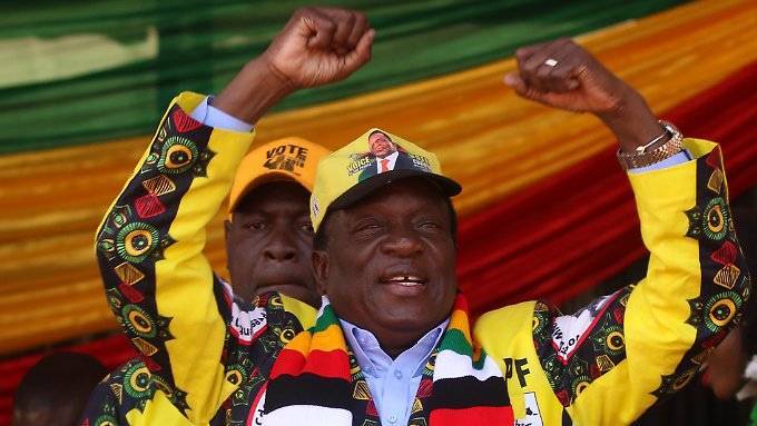 Mnangagwa gewinnt Wahl in Simbabwe