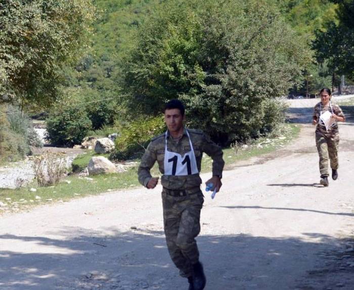 Azerbaijani Army began the Orienteering Competition - PHOTOS