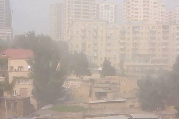 İrandakı toz fırtınasının Azərbaycana təsiri gözlənilmir