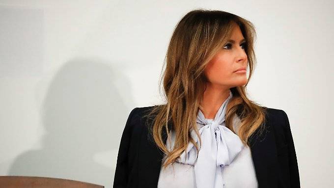 Melania Trump bittet um Anstand im Netz