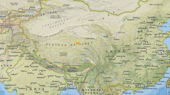 Un terremoto de magnitud 5,1 sacude la provincia china de Qinghai