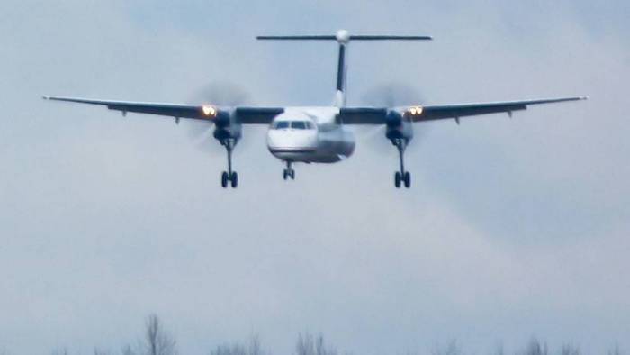 Primeras imágenes del avión robado que se estrelló en Estados Unidos