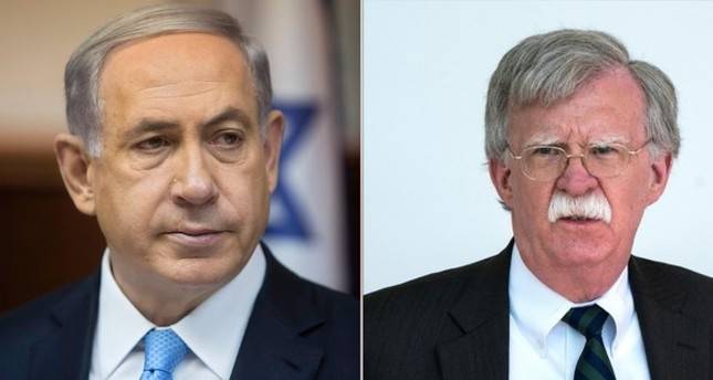 Bolton meets Netanyahu in Jerusalem to discuss Iran