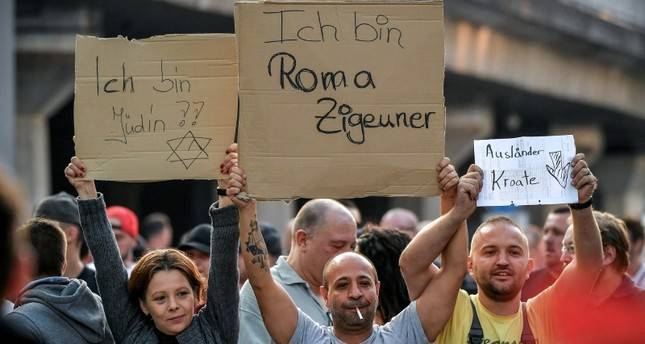 Migrant beaten with iron chain in racist attack in Germany days after violent protests in Chemnitz