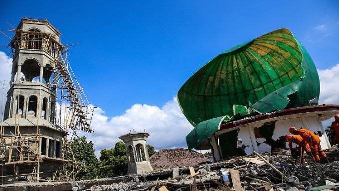 Wieder heftiges Erdbeben auf Lombok