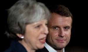 May prepares for talks with Macron that could make or break Brexit plan