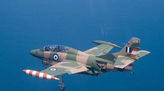 Greek Air force training aircraft crashes in Tripoli