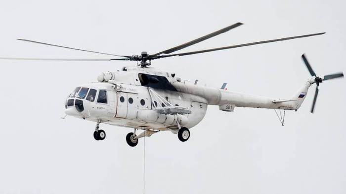 Se desploma en Rusia un helicóptero con al menos 18 personas a bordo