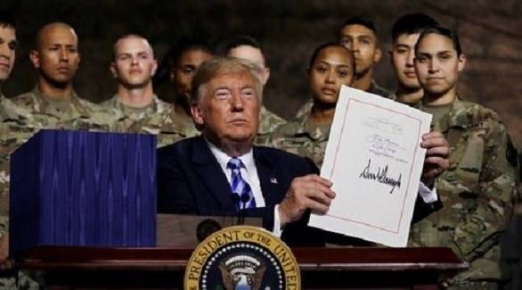 ترامب يوقع على قانون موازنة الدفاع الوطني لعام 2019