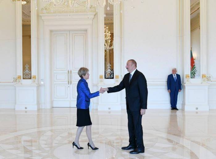 President Ilham Aliyev received credentials of newly appointed ambassadors - PHOTOS