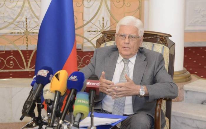 Embajador ruso trata del conflicto de Nagorno Karabaj
