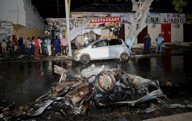 Three dead after bomb blast in center of Somalia