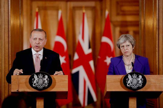 Erdogan, May discuss economic, trade ties and investments: CNN Turk
 