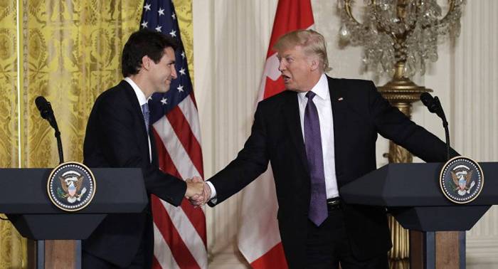 Trudeau mantiene conversaciones constructivas con Trump sobre TLCAN