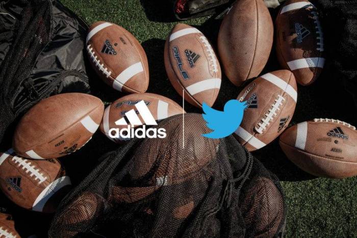 Twitter et Adidas s’associent pour diffuser des matchs de foot US