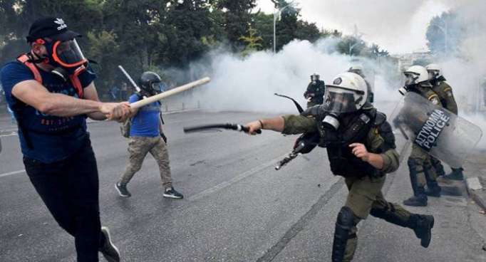 Rally against Macedonia name deal leaves 15 police personnel injured
