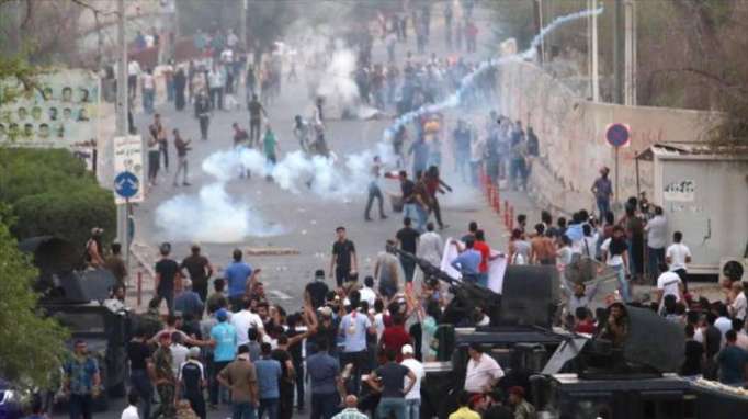 Choques entre manifestantes y policías en Irak