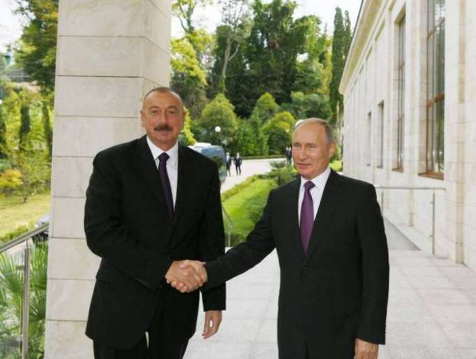 Ilham Aliyev se reúne con Putin en Sochi- FOTOS