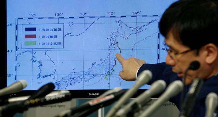 Japón realiza simulacros para practicar reacción inmediata en caso de terremoto