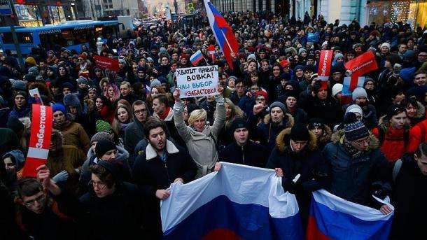 Tausende protestieren wieder gegen höheres Rentenalter in Russland