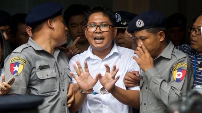Reuters-Reporter in Myanmar zu sieben Jahren Haft verurteilt
 