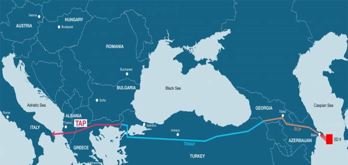 Gaspipeline TAP: 77,7 Prozent von Bauarbeiten ausgeführt