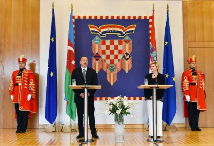 La asociación estratégica con Croacia se está fortaleciendo - Ilham Aliyev