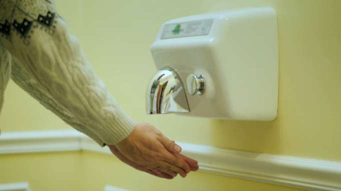 Call to ban air hand dryers for spreading five times more germs