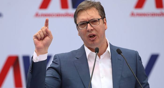 Independentistas impiden al presidente Vucic visitar un poblado serbio en Kosovo