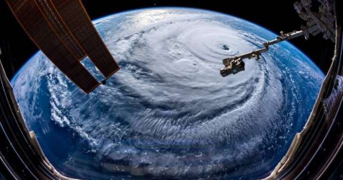NASA video shows the terrible beauty of Hurricane Florence from space