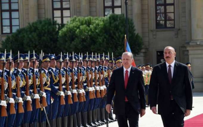 Turkish President Recep Tayyip Erdogan arrives in Azerbaijan for official visit - PHOTOS