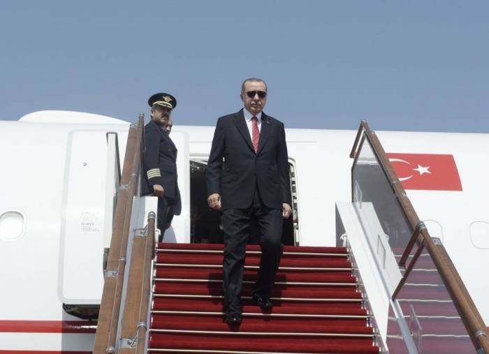 Erdogan se encuentra de visita oficial en Azerbaiyán- FOTOS