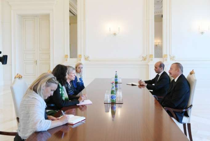 President Ilham Aliyev received delegation led by NATO deputy secretary general - UPDATED