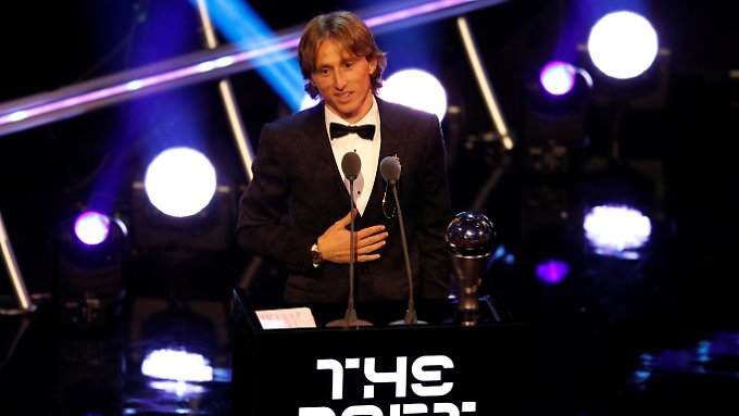 Luka Modric ist Weltfußballer des Jahres