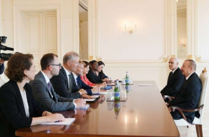 Azerbaijani President receives Vazil Hudak - UPDATED