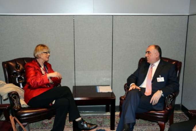Azerbaijani FM meets with Sec. Gen. of European External Action Service