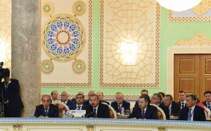 Sitzung des Staatschefsrates der GUS-Staaten im erweiterten Format