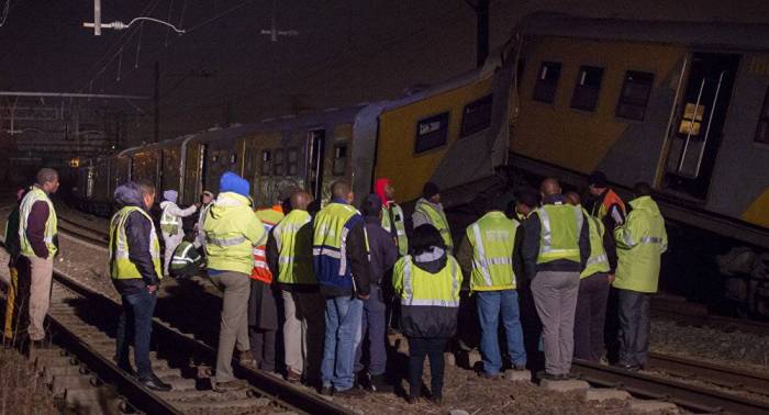 Two Trains Collide in South Africa: About 100 Injured