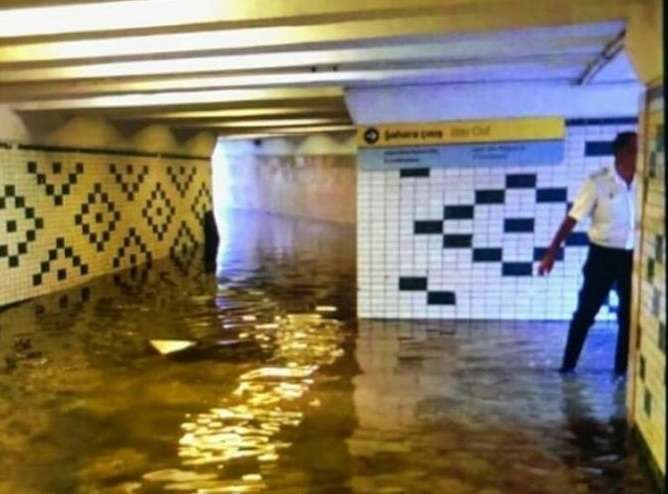 Yağışın metroya vurduğu ziyan açıqlanıb