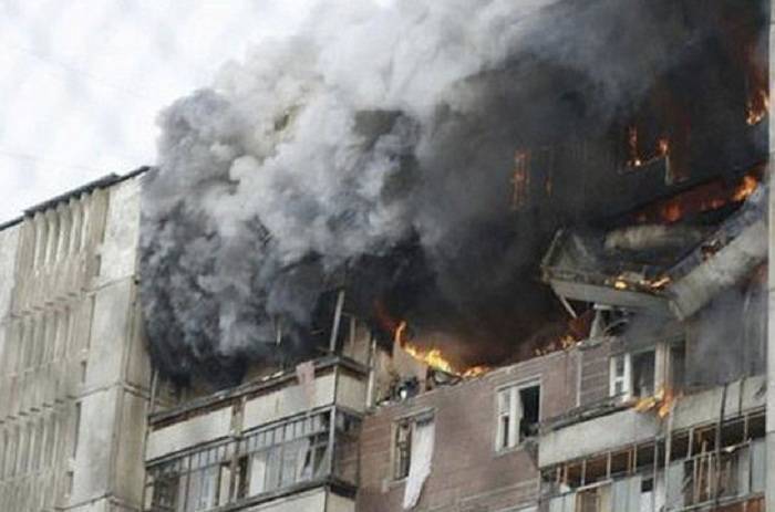 Explosion occur in residential building of Armenia