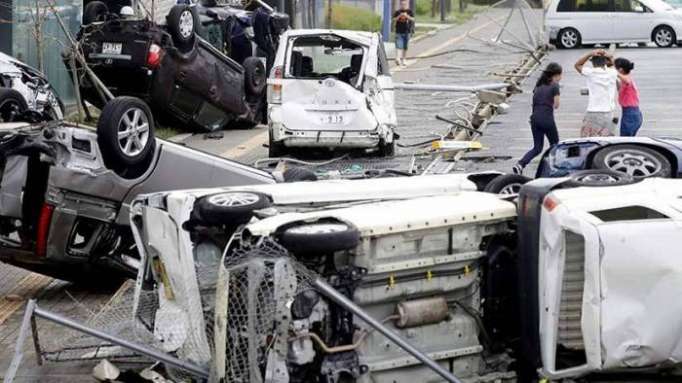 Al menos seis muertos y más de 120 heridos deja en Japón el tifón Jebi