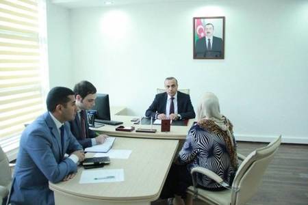 Deputat Azay Quliyev seçicilərini qəbul edib  
